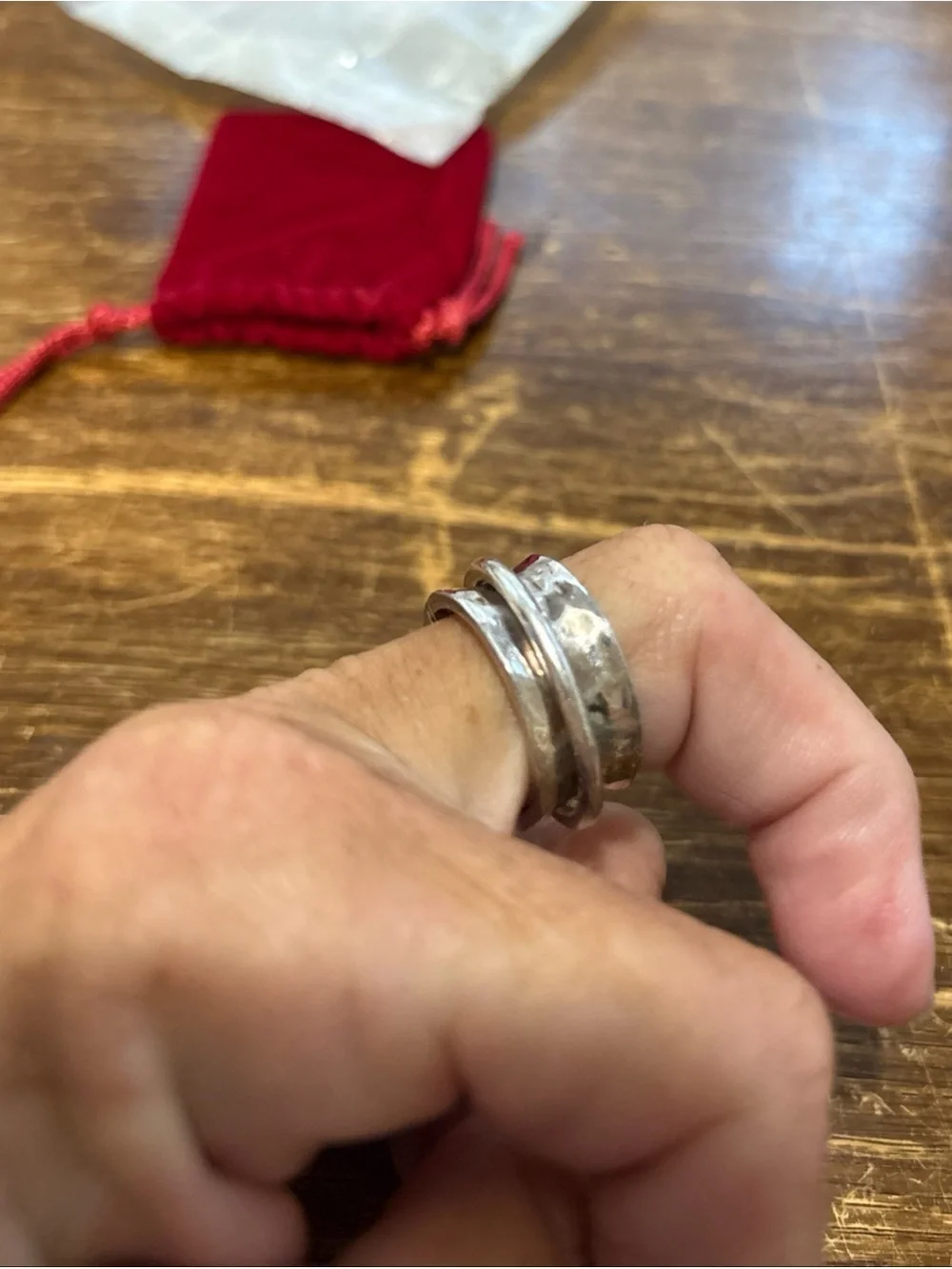 N/A polished silver